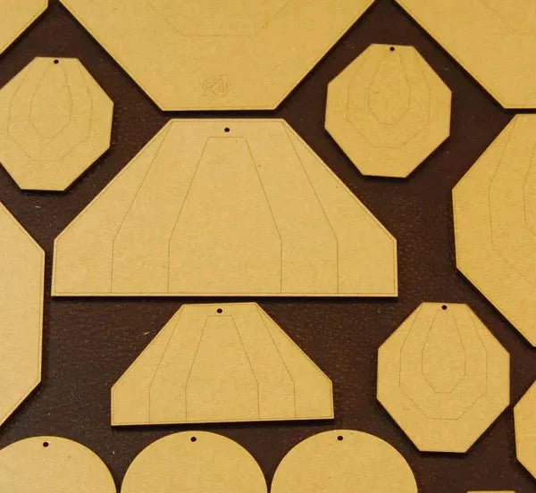DAA Dry-Fire Target Set (Classic-IPSC)
