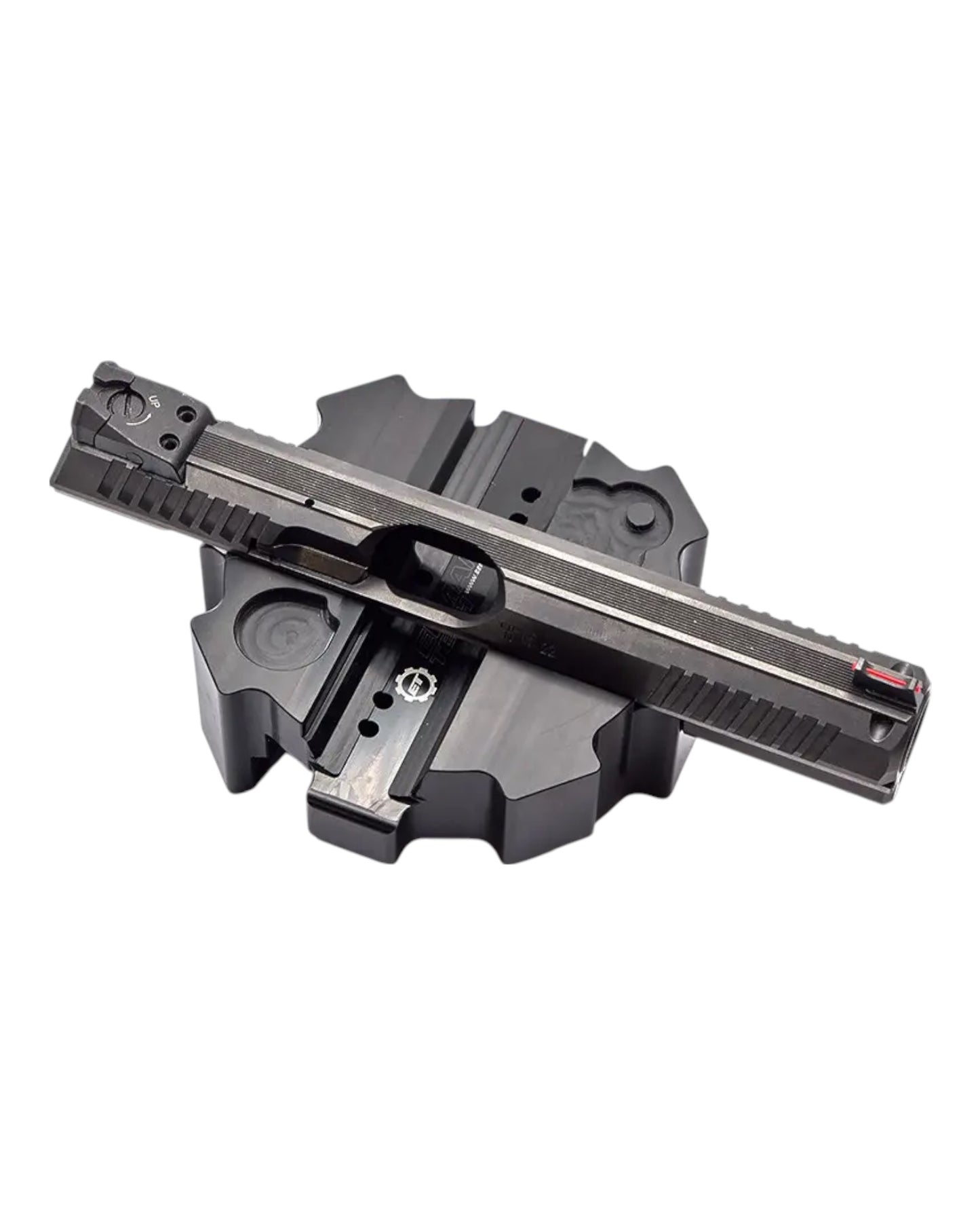 Eemann Tech CZ Bench Block - der Montageblock als praktische Werkzeugunterlage für die CZ Shadow 2