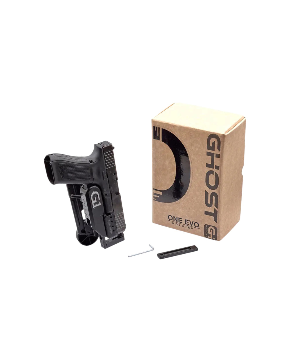 IPSC Holster GHOST The One EVO kompatibel mit Toni System Frame Weight für Glock Pistolen - inklusive Originalverpackung