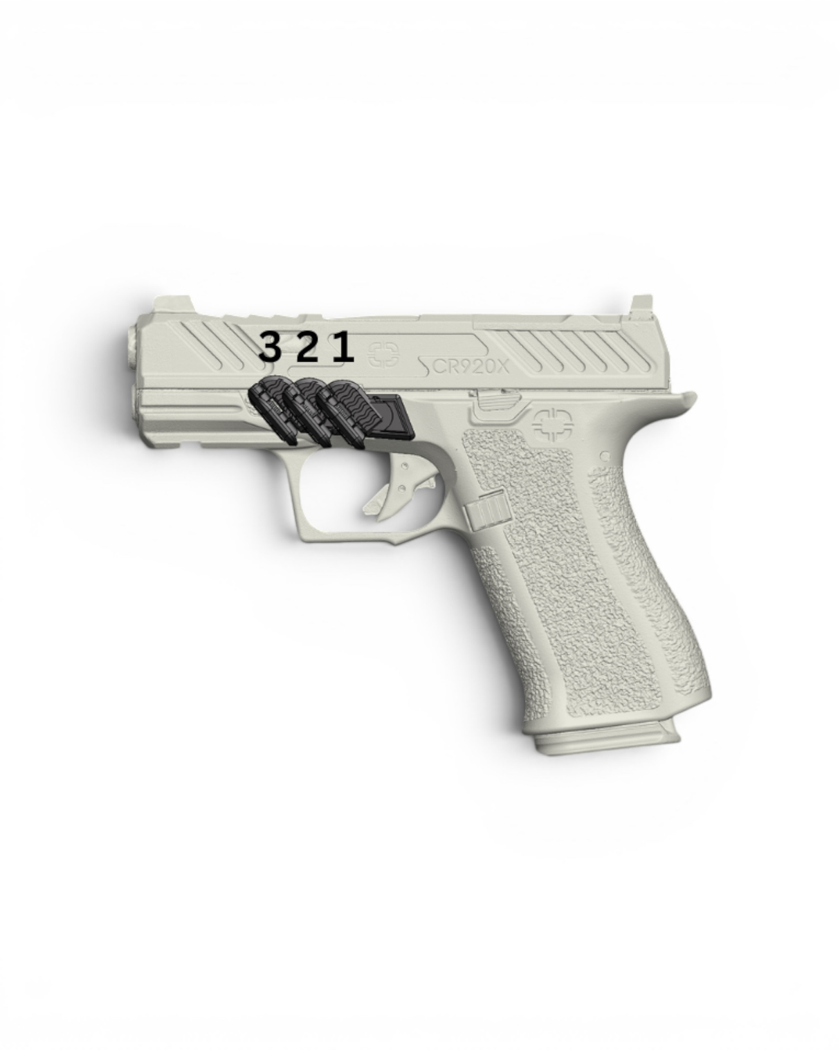 Grip Control faltbare Daumenauflage für die Shadow Systems CR920