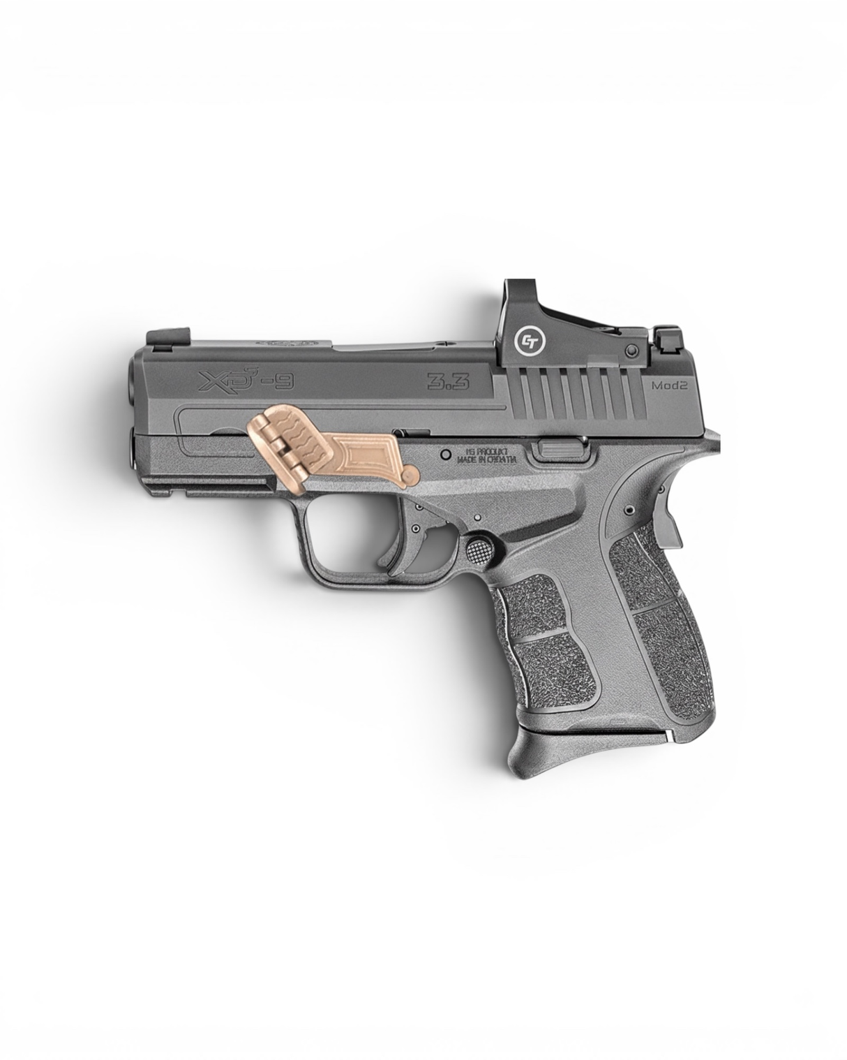 Grip Control faltbare Daumenauflage für die Springfield XD-S Mod.2