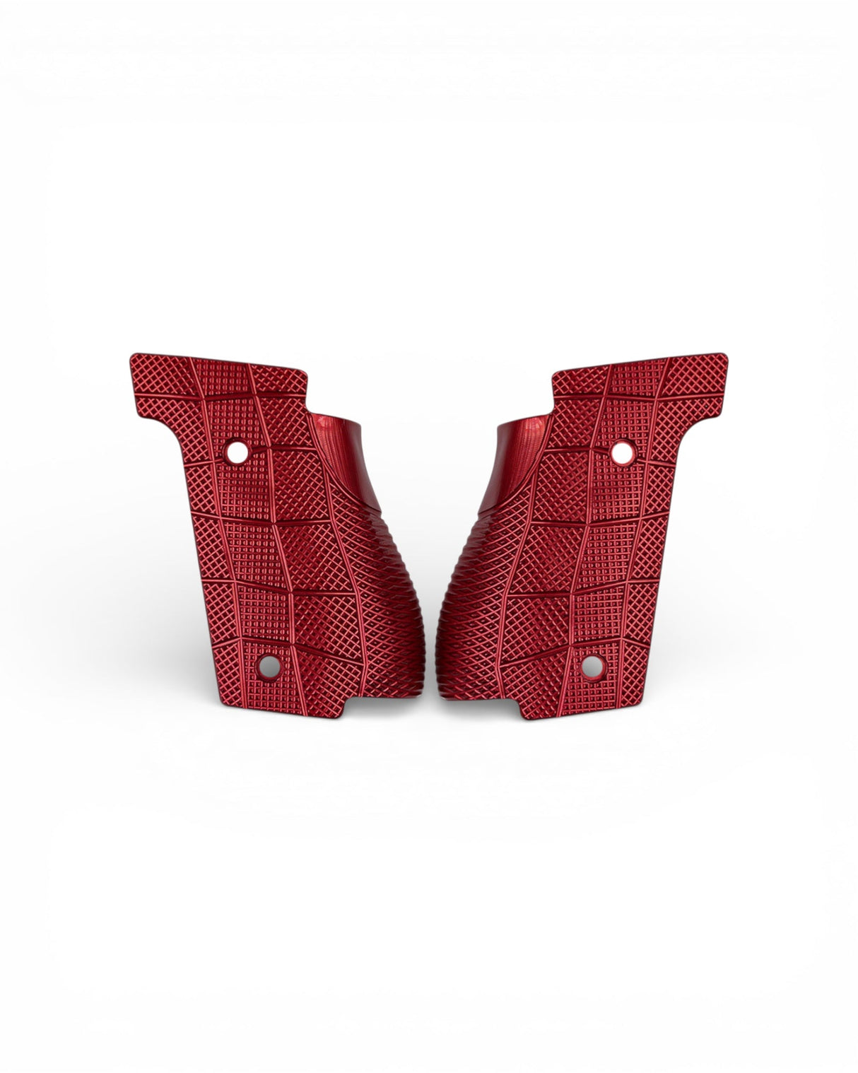 LOK Grips GridLOK Griffschalen passend für Walther PDP Steel Frame (Standard) in Rot