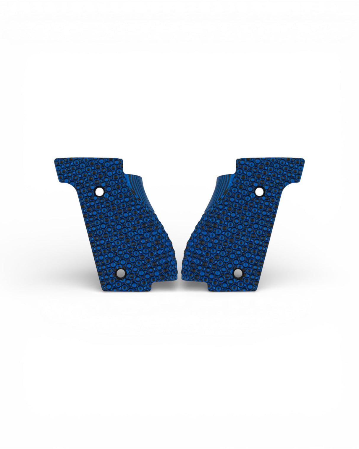 Walther PDP Steel Frame 3D Palm Swell Bogie Griffschalen von LOK Grips in Schwarz Blau