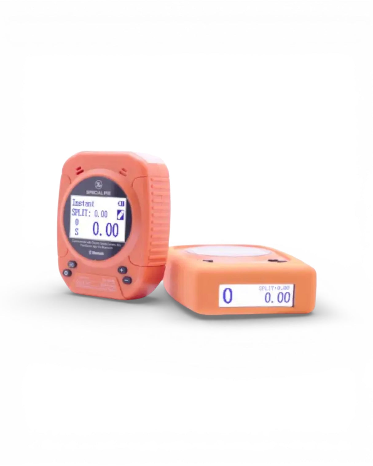 Silikonhuelle mit oben angebrachten Display fuer den Special Pie IPSC Shot Timer