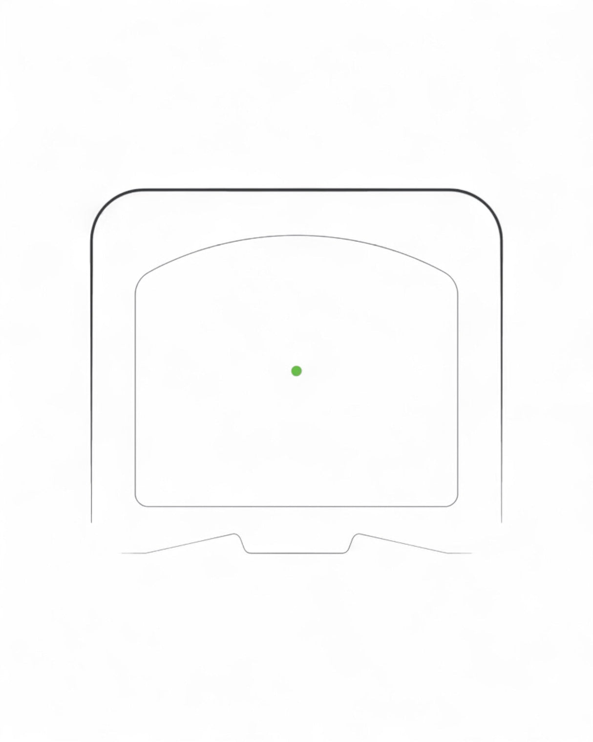 Vortex Defender XL mit grünem Punkt Green Dot für PCC und Pistole - ideal für IPSC