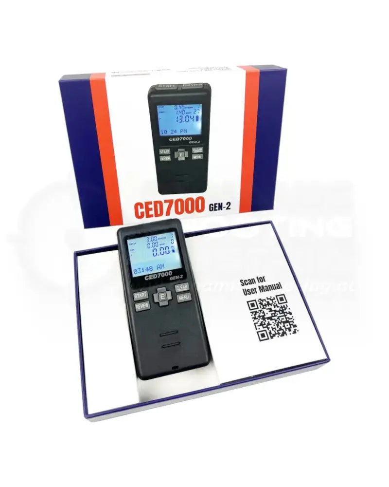 CED 7000 Gen 2 IPSC Shot Timer mit USB und Gummi Tasten