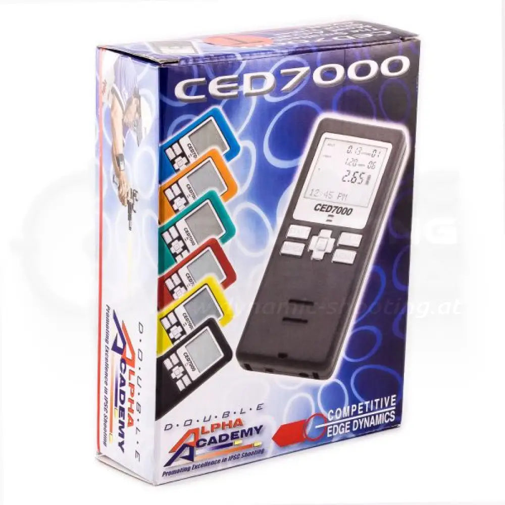 CED7000 IPSC Shot Timer Black in der Originalverpackung