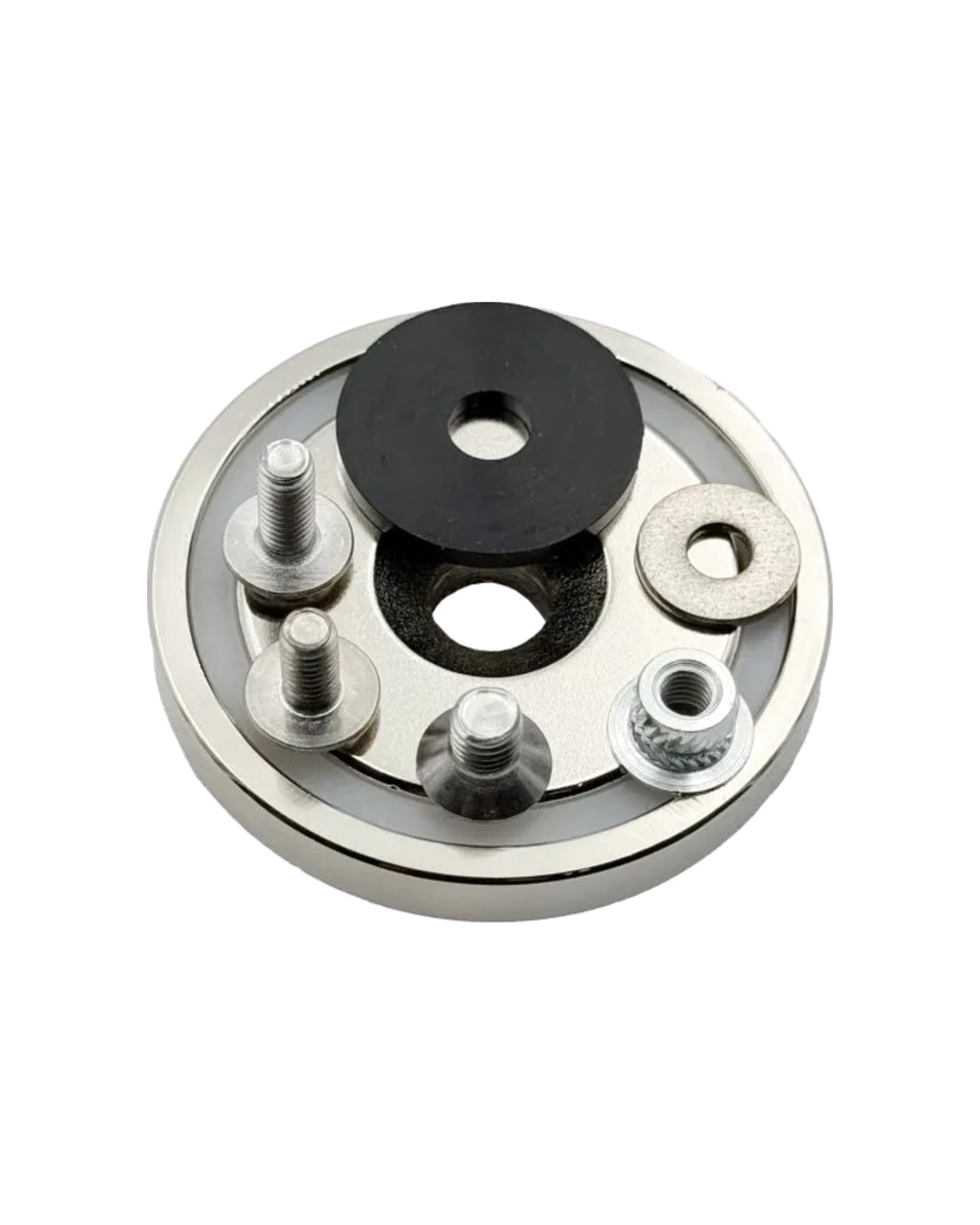 DAA Universal Magnet Kit – Set mit Schrauben, Gewindeeinsatz und Scheiben auf dem 48mm Magnet