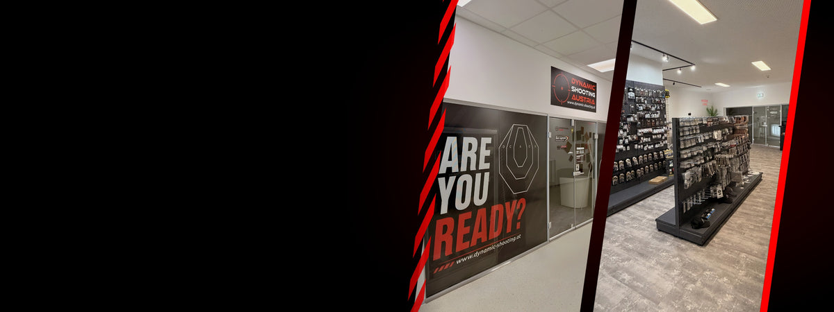 Neuer Store von Dynamic Shooting Austria im City Center Gallneukirchen – Eingang und Verkaufsraum