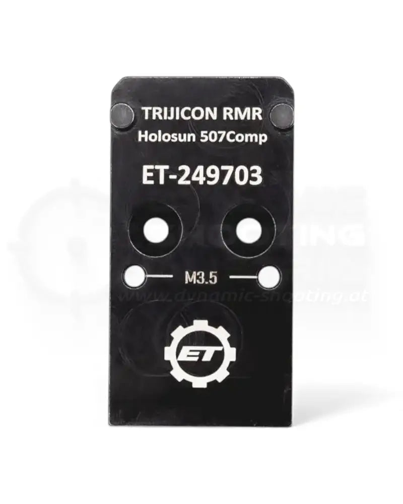 Red Dot Adapterplatte für die Walther PDP von Eemann Tech passend für das Trijicon RMR und Holosun 507 Competition