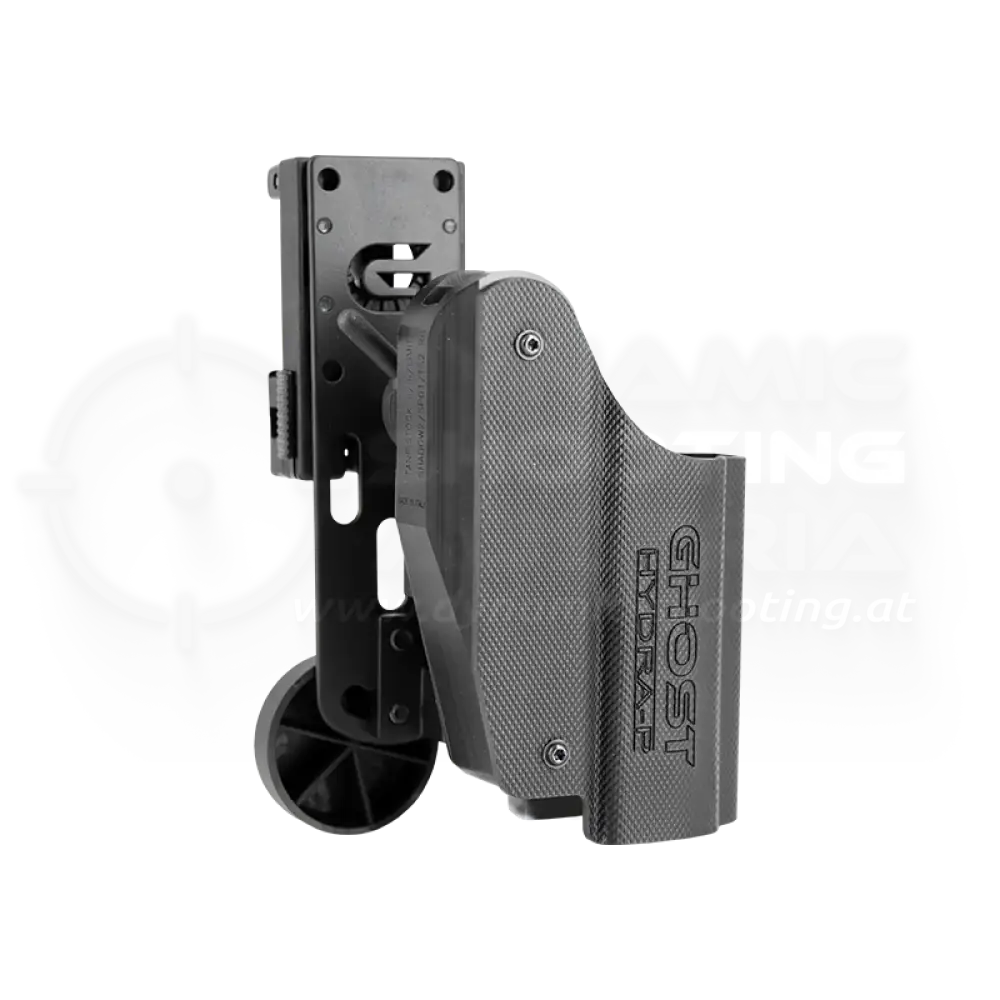 Ghost Clip D Clip montiert auf Hydra IPSC Holster