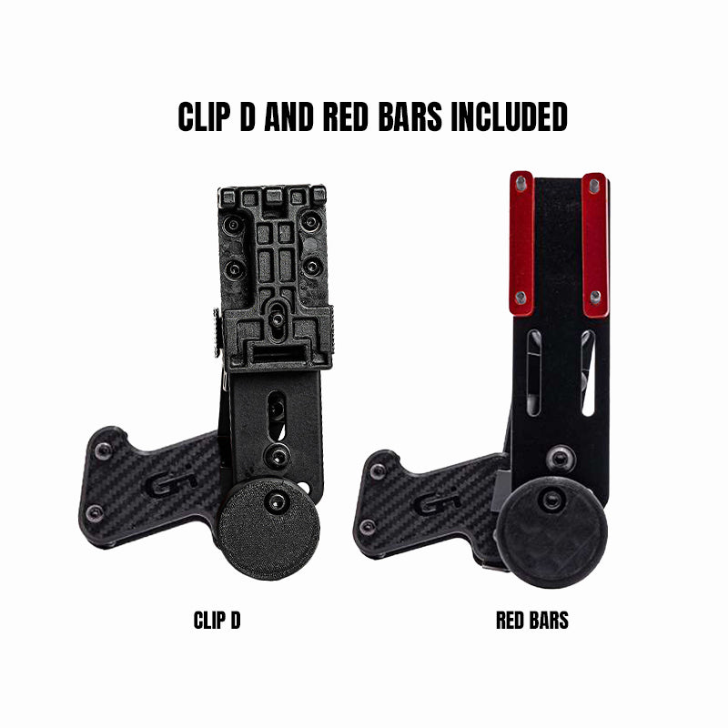 GHOST Hydra Gen2 Lieferumfang Clip D und Red Bars