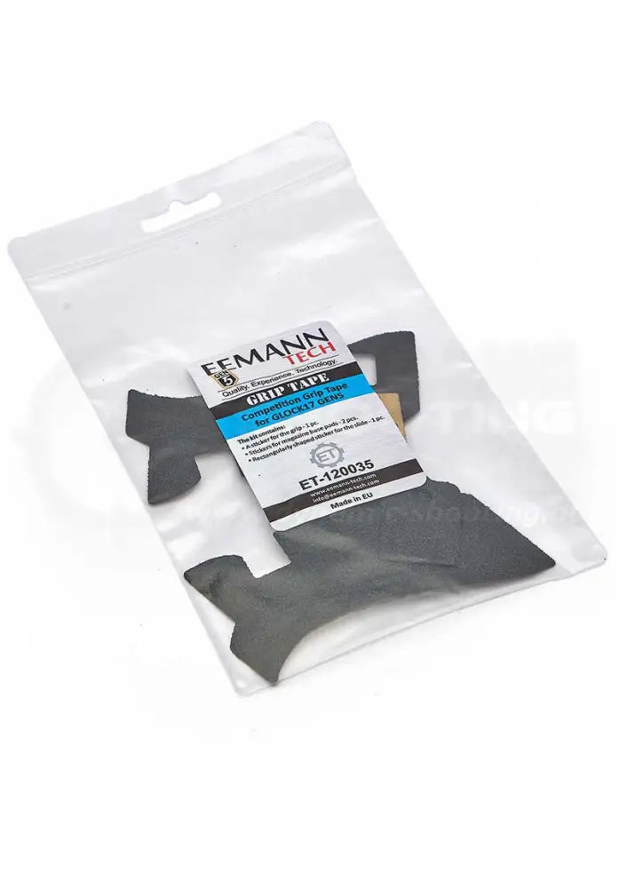 Eemann Tech Competition Griptape für Glock 17 Gen 5 Pistolen in der Verpackung