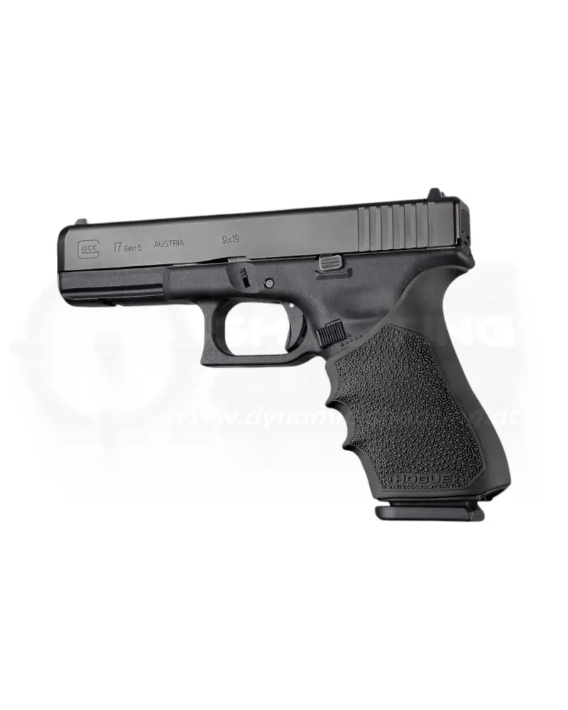 HOGUE Beavertail Gummi Grip für Glock 17 Gen 5 Glock 19X Glock 34 Gen 5 und Glock 47 sowie Glock 45