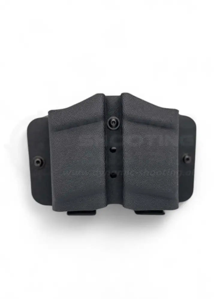 Doppelter Magazinholster für zwei zweireihige Magazine von Höppner und Schumann. Universal passend für Magazine wie Glock Magazine, CZ Magazine, Walther PDP Magazine und viele mehr.
