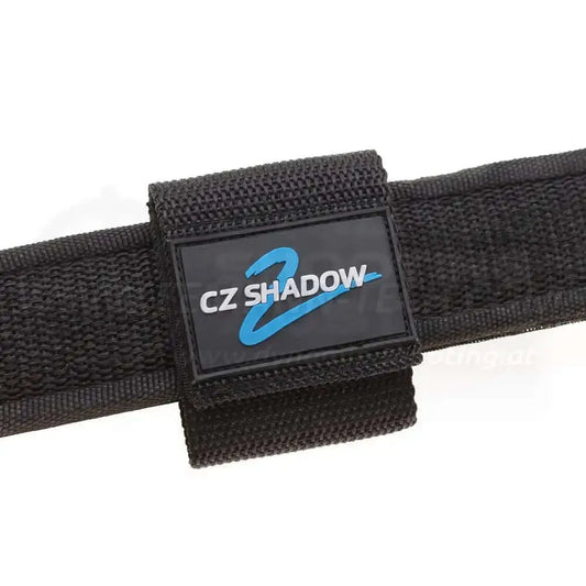 ipsc belt loop gürtelschlaufe mit cz shadow 2 logo für ipsc gürtel