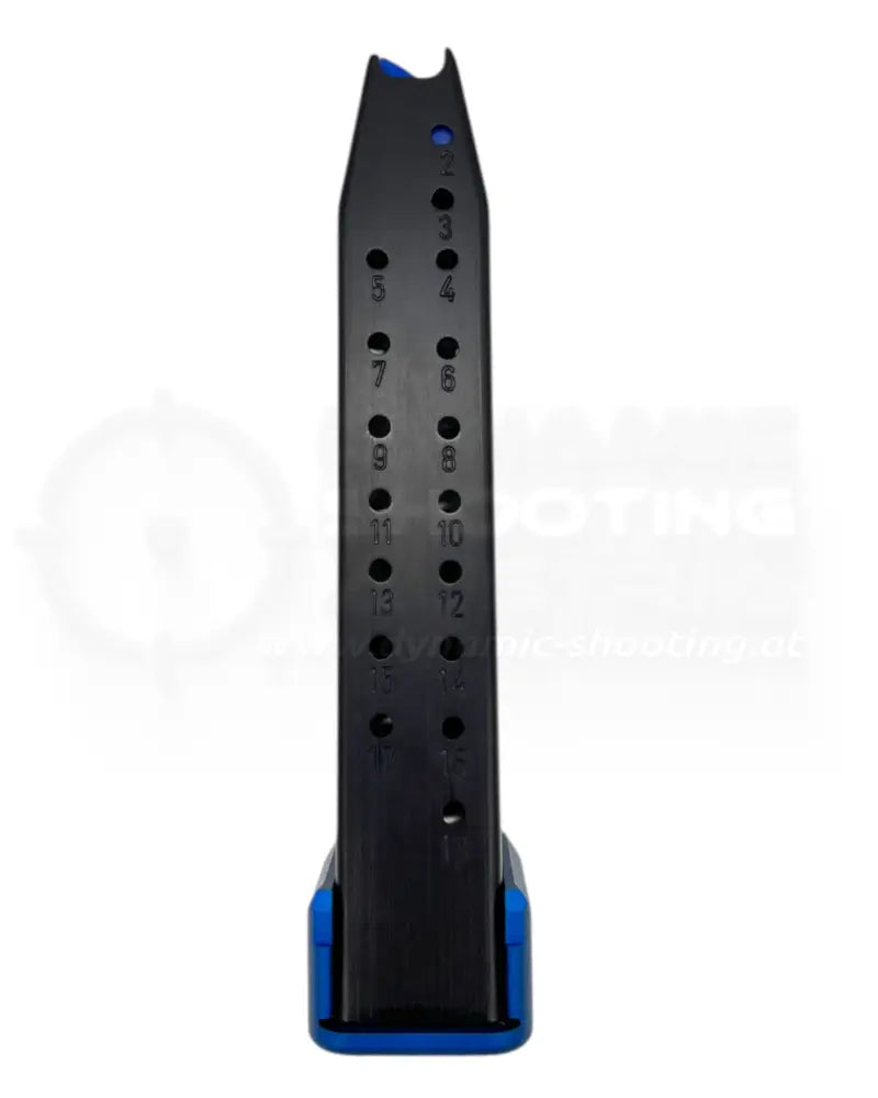 Magazin, Walther PDP Compact | PPQ M - 9mm - mit blauem Magazinboden (18 Schuss)