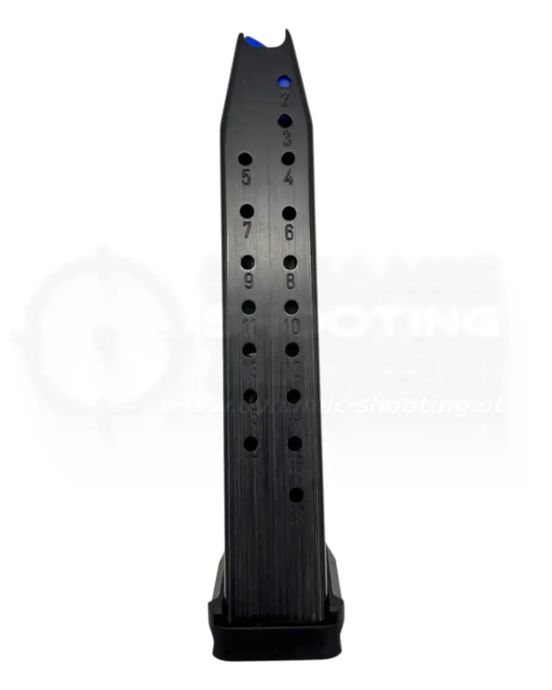 Magazine, Walther PDP Fullsize - with black aluminum base (18 rounds)