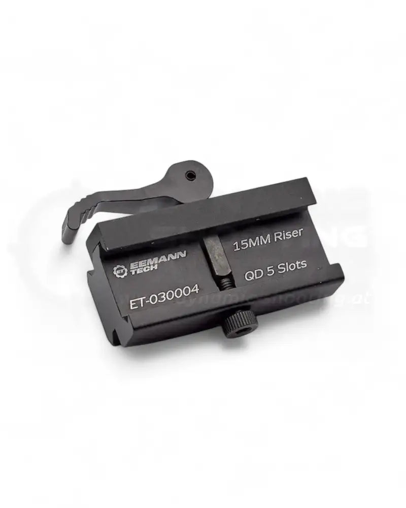 Picatinny Riser mit Quick Release (15mm / 5 Slots)
