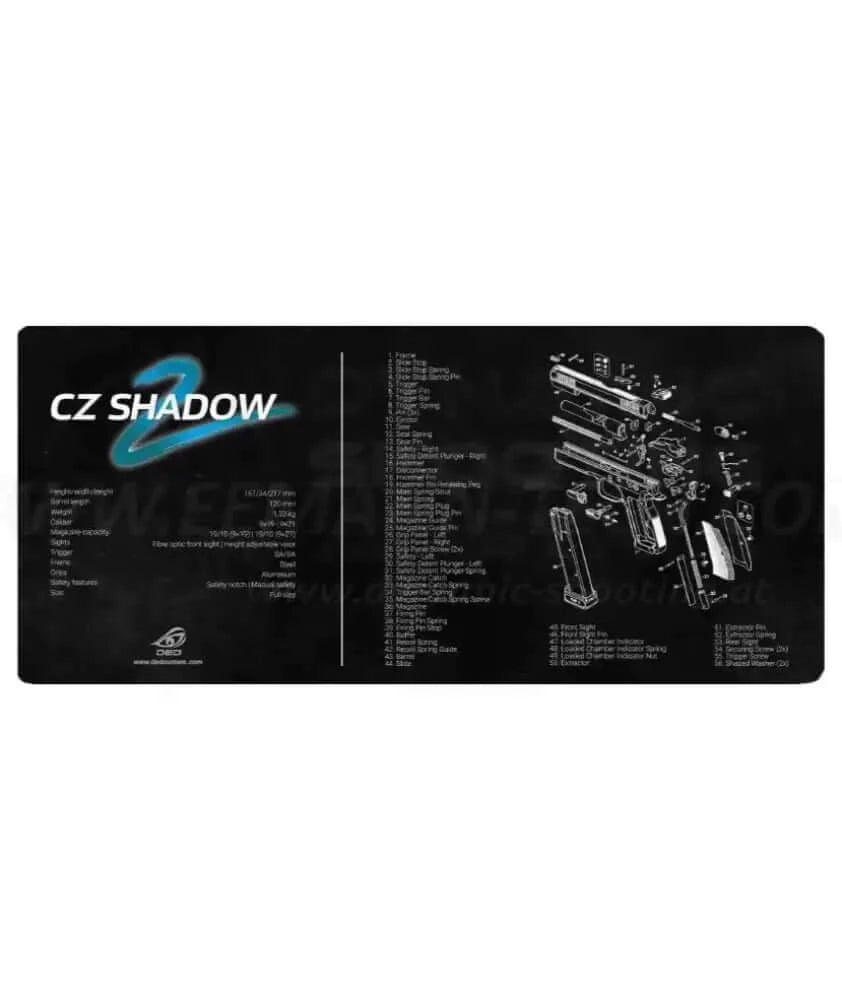 Waffen Reinigungsunterlage CZ Shadow 2