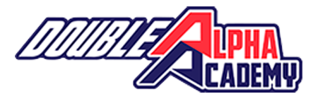 Double Alpha Academy Logo Dynamic Shooting Austria