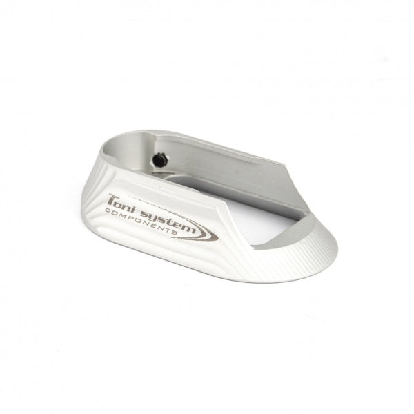Aluminium Magazintrichter von Toni System für die CZ 75 SP01 in Silber