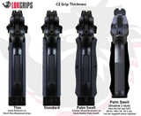 Messing GridLOK Griffschalen (Palm Swell), CZ75 SP-01 | Shadow 2 | Tactical Sports