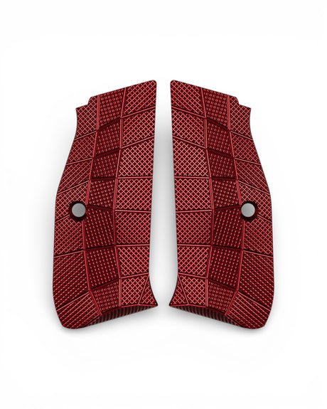 Palm Swell GridLOK Griffschalen, CZ75 SP-01 | Shadow 2 | Tactical Sports in Rot