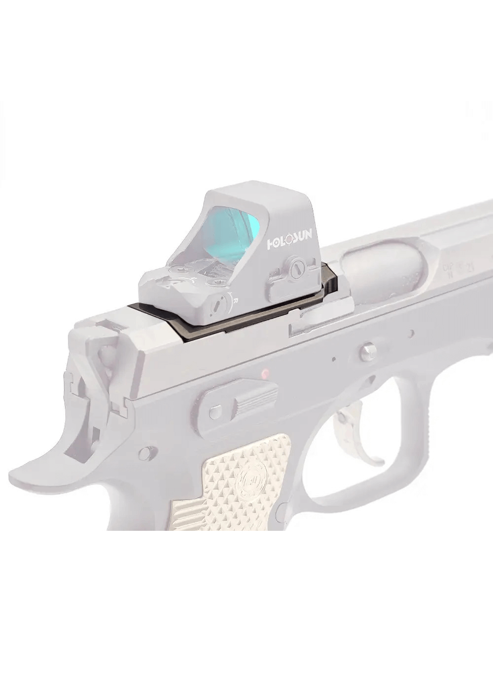 Optic Ready Adapterplatte für das Holosun 407k und Holosun 507k von Eemann Tech passend für die CZ Shadow 2 Optic Ready
