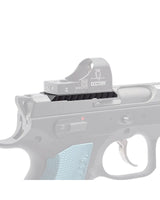 Universelle Red Dot Optic Adapterplatte von Eemann Tech für die CZ shadow 2 Optic Ready für die Rotppunkt Visiere Vortex Venom und Vortex Viper, Shield SMS-RMS, SIG Romeo 1, Vector und ähnliche