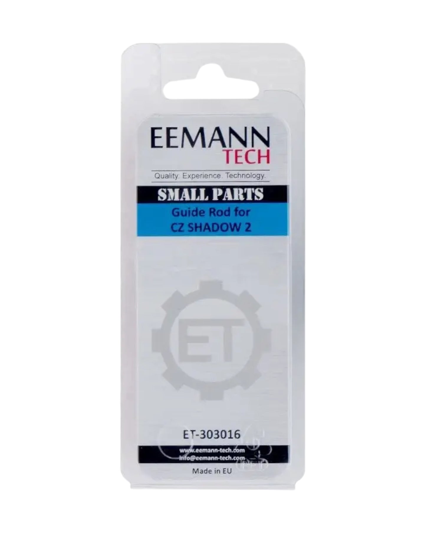 Steel Guide Rod Stahlfederfuehrungsstange aus Edelstahl von Eemann Tech kompatibel mit der CZ Shadow 2 und CZ Shadow 2 Orange
