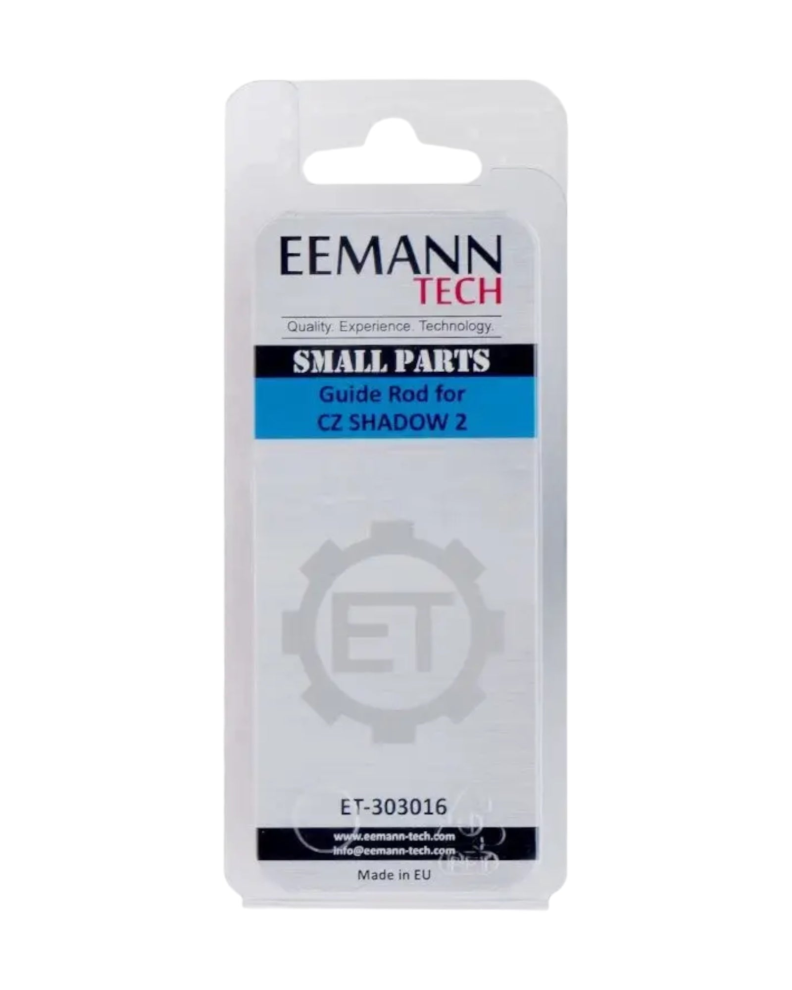 Steel Guide Rod Stahlfederfuehrungsstange aus Edelstahl von Eemann Tech kompatibel mit der CZ Shadow 2 und CZ Shadow 2 Orange