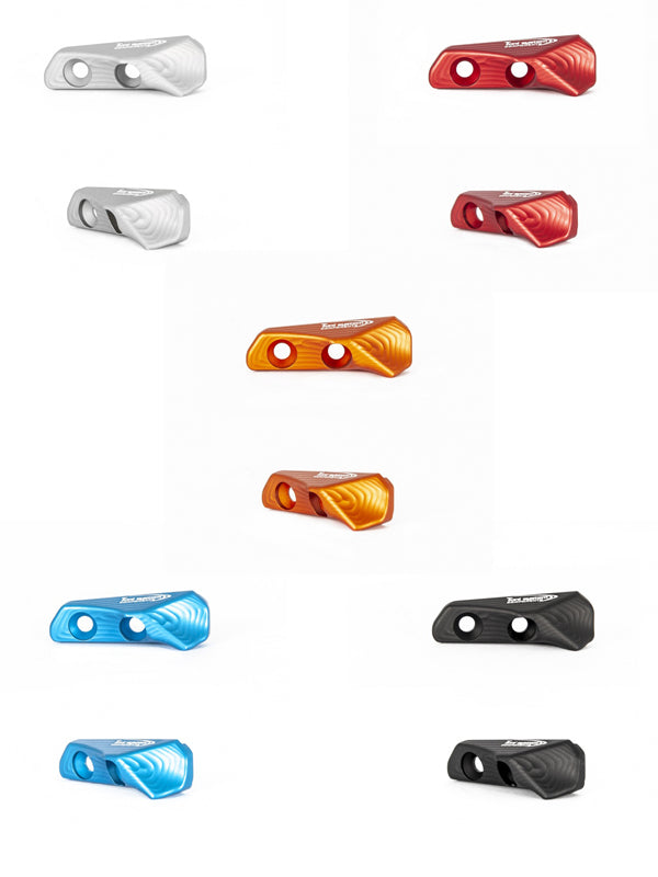 3D Thumb Rest Daumenauflage aus Aluminium von Toni System für CZ 75 Tactical Sport Orange, TS2 sowie Czechmate Pistolen in verschiednen Fabren
