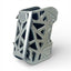 DAA X-RAY Aluminium Magazinhalter in Silber