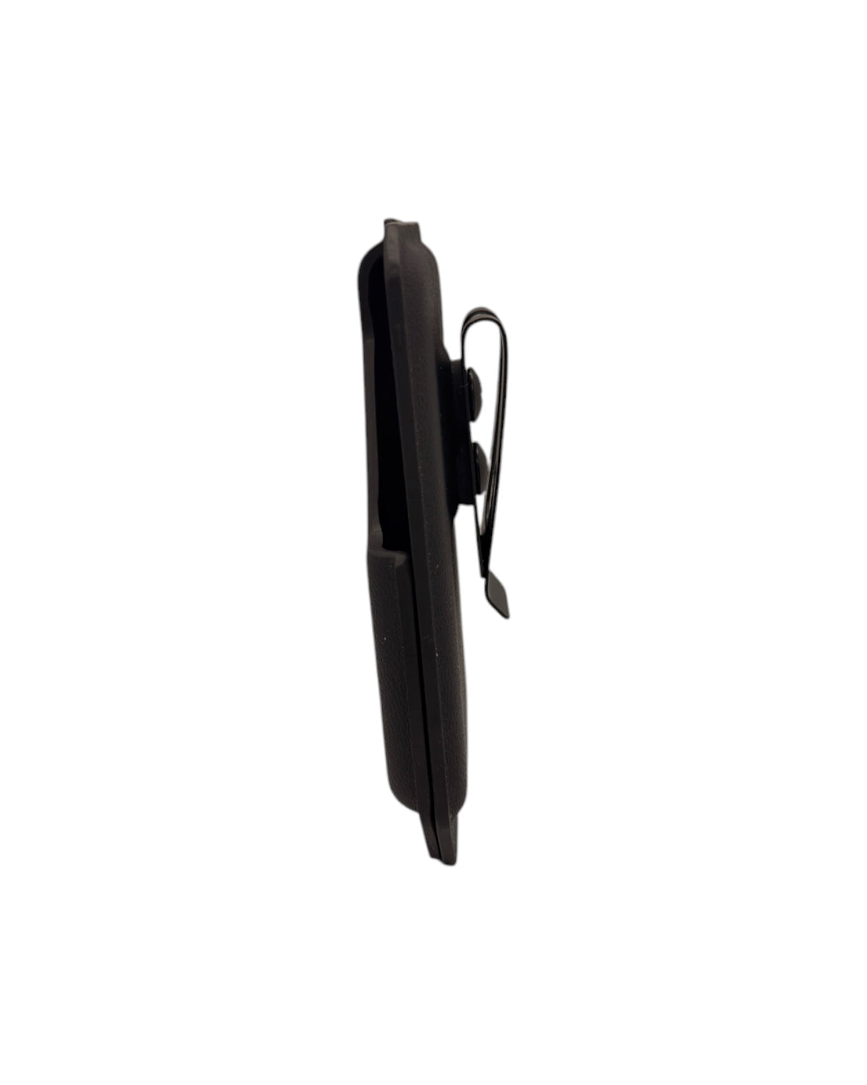 DarkDeer Kydex Ausweishalter mit Gürtelclip in Schwarz – seitliche Ansicht