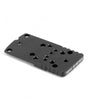 Dovetail Red Dot Optic Adapter Plate für die CZ 75 SP-01 sowie CZ Shadow 2 für Rotpunktivisiere wie: C-MORE RTS2-STS2, MEOSIGHT III, MEORED, TRIJICON RMR-SRO, SIG ROMEO 3, BENTHLEY TSX6- A-1, VORTEX RAZOR, TONISYSTEM ZR-ZX-ZT, HOLOSUN HS407C-HS407CO X2- HS407C X2-HS507C-HS507 COMP-HS508T