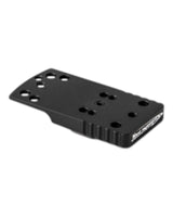 CZ 75 Tactical Sport CZ TS 2 Dovetail Rotpunkt Adapter Platte für Rotpunktvisiere wie: C-MORE RTS2-STS2, MEOSIGHT III, MEORED, TRIJICON RMR-SRO, SIG ROMEO 3, BENTHLEY TSX6- A-1, VORTEX RAZOR, TONISYSTEM ZR-ZX-ZT, HOLOSUN HS407C-HS407CO X2- HS407C X2-HS507C-HS507 COMP-HS508T.