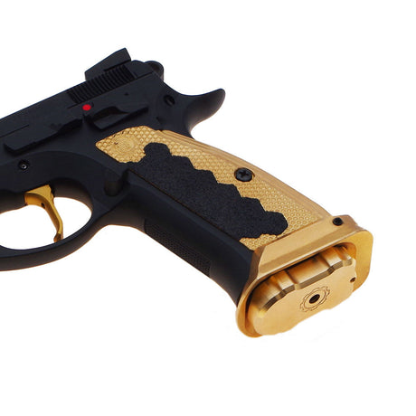 Messing Magazinboden passend für CZ 75 SP-01 und Shadow 2 (IPSC Standard)