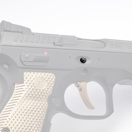 Verschlussfanghebel mit Daumenauflage  von Eemann Tech CZ SP01 Shadow 2 Tactical Sports TS2
