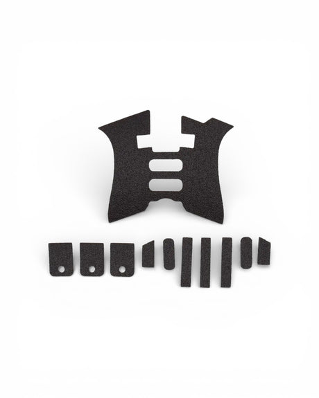 Eemann Tech Competition Grip Tape für Glock 17 Gen 4 Griffstück Magazinböden und Verschluss