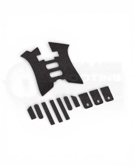 Eemann Tech Competition Grip Tape für Glock 17 Gen 4 Griffstück Magazinböden und Verschluss