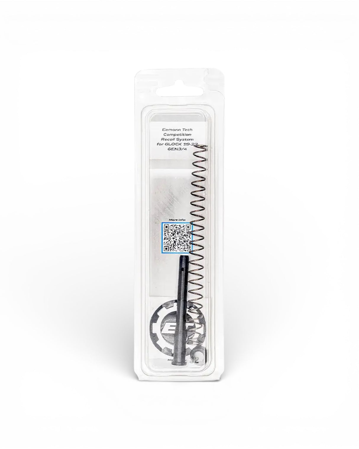 Competition Recoil System von Eemann Tech. Verschlussfeder System für die Glock 19 Gen 3 und Gen 4 sowie Glock 23 Gen 3 und Gen 4