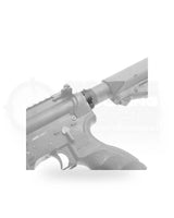 Eemann Tech AR-15 Locking Nut im eingebauten Zustand am Lower Receiver zwischen Buffer Tube und End Plate