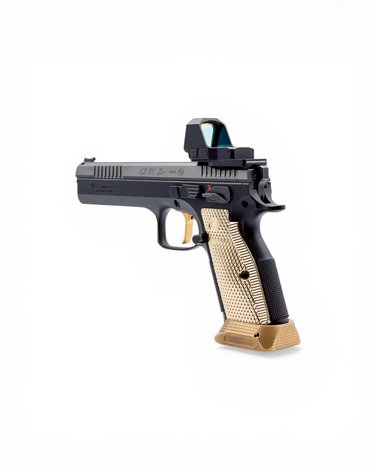 Eemann Tech Ultimate Messing Griffschalen passend für CZ 75 SP-01 und Shadow 2 und Tactical Sports