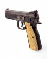 Ultimate Messing Griffschalen von Eemann Tech passend für die CZ Shadow und CZ 75 SP-01 