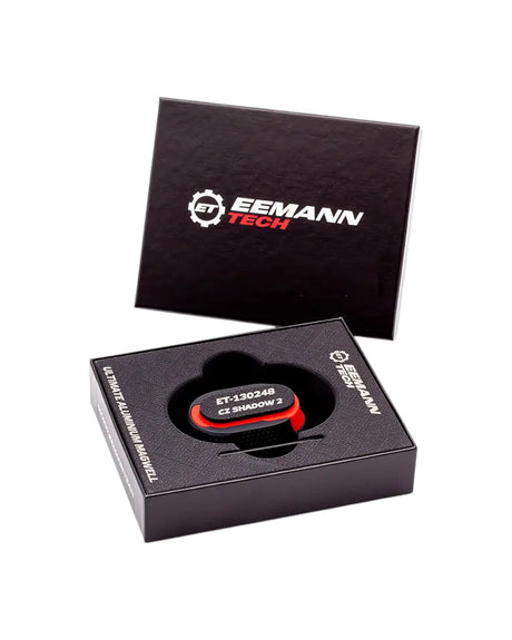 Ultimate Magazintrichter von Eemann Tech für die CZ Shadow 2 Magwell für IPSC Open oder IPSC Optics Division in der Originalverpackung