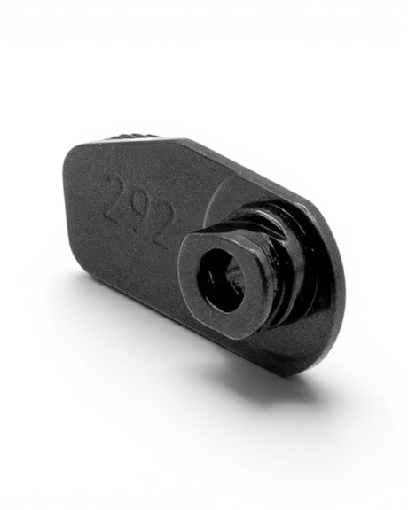 Breite Sicherung mit Daumenauflage für die CZ Shadow 2 für die rechte Seite für Linkshänder