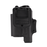 Pistolen IPSC Holster "Civilian SF" von GHOST passend für Pistolen wie Glock, SIG P320 oder Beretta 92 mit montiertem Lichtmodul wie eine Streamlight TLR 1 oder Surefire X200 X300
