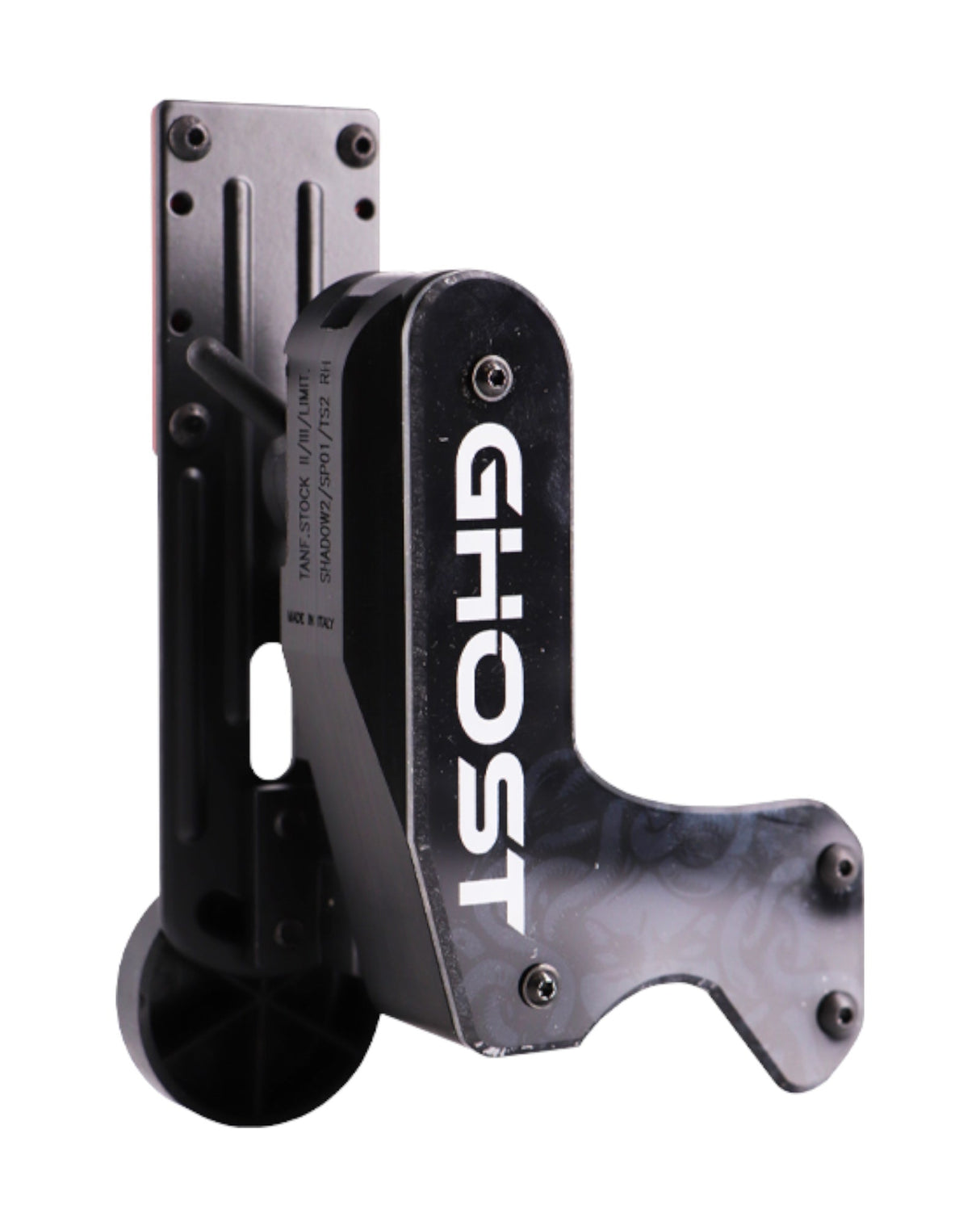 IPSC Holster GHOST Hydra in Schwarz Seitenansicht