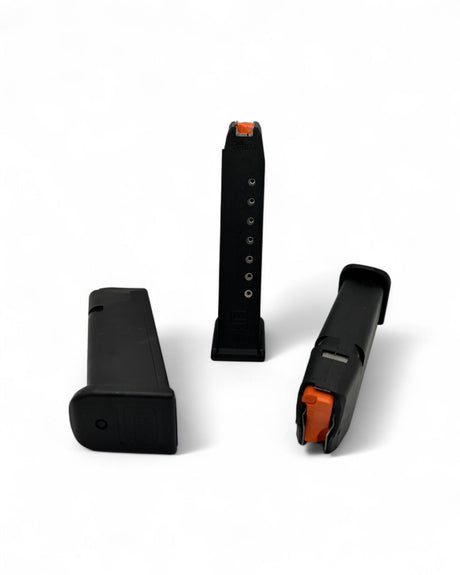 Originales Glock Magazin mit Kapazitaet fuer 10 Schuss 9mm Patronen